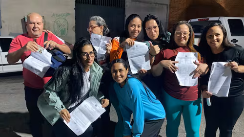 parte de los presos politicos que fueron liberados esta madrugada foto x foropenal IMNCE3Z6MBGJVHNPEZQPMWB3OU