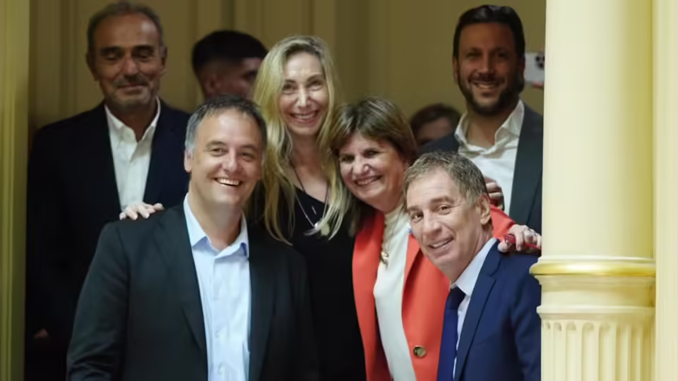 karina milei junto a adorni santilli y patricia bullrich en el senado fuente madorni GJZD4D4CY5AY7IURXG2YKCAKBY